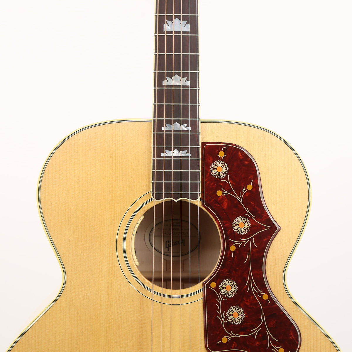 Gibson SJ-200 Standard Acoustic-Electric Antique Natural — 7