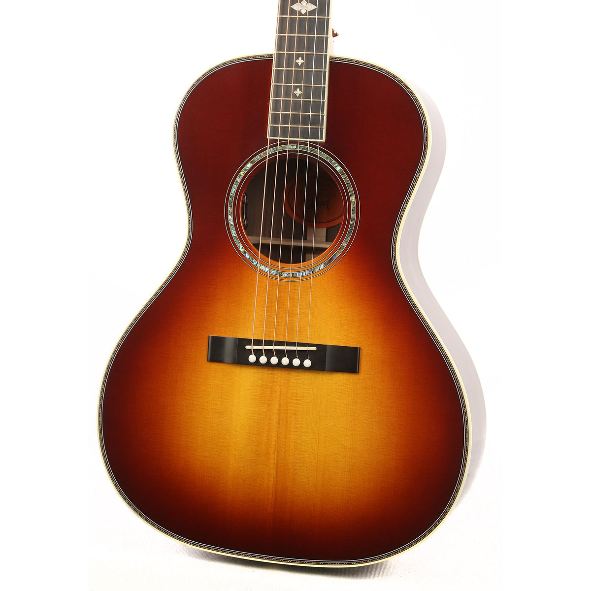 Gibson L-00 Deluxe Acoustic-Electric Rosewood Burst — 6