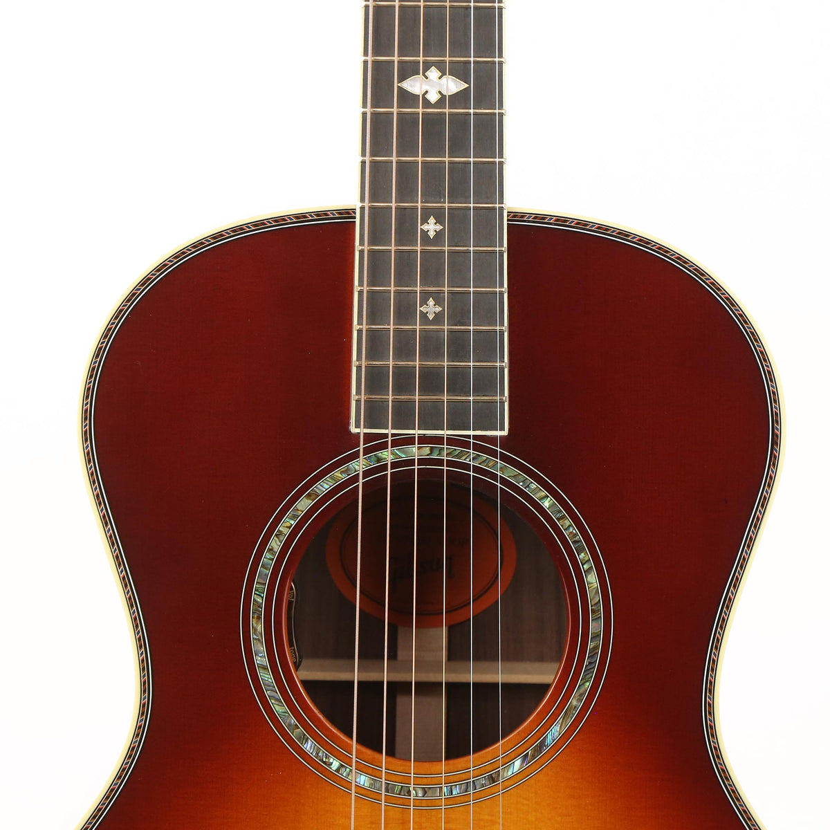 Gibson L-00 Deluxe Acoustic-Electric Rosewood Burst — 7