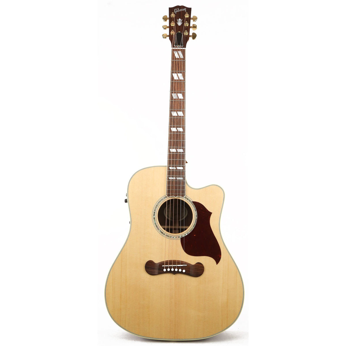 Gibson Songwriter Cutaway Acoustic-Electric Antique Natural — 2