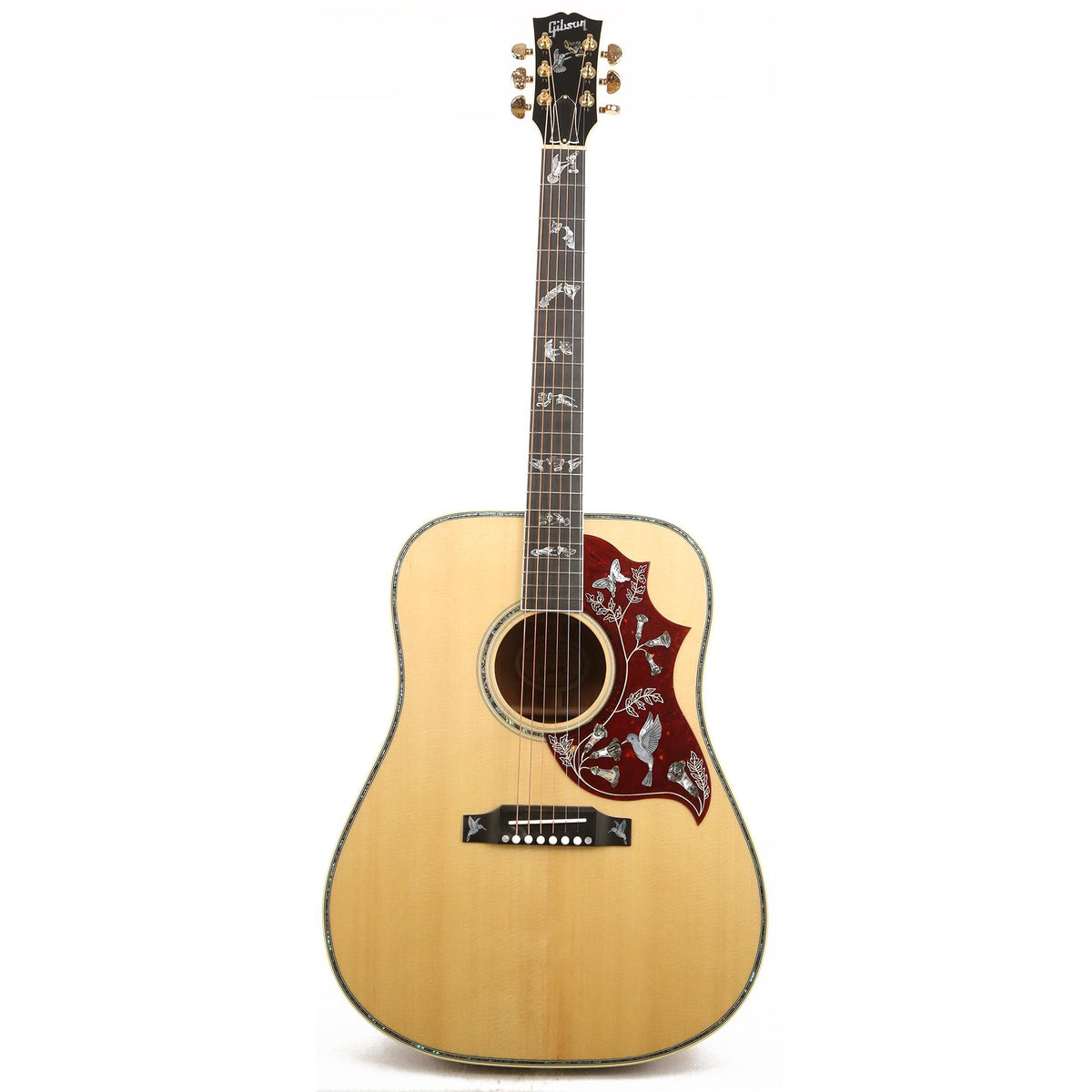 Gibson Hummingbird Custom Acoustic-Electric Antique Natural — 2