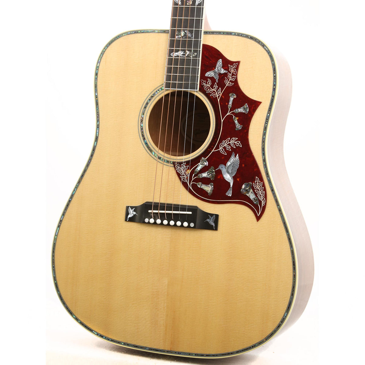 Gibson Hummingbird Custom Acoustic-Electric Antique Natural — 6