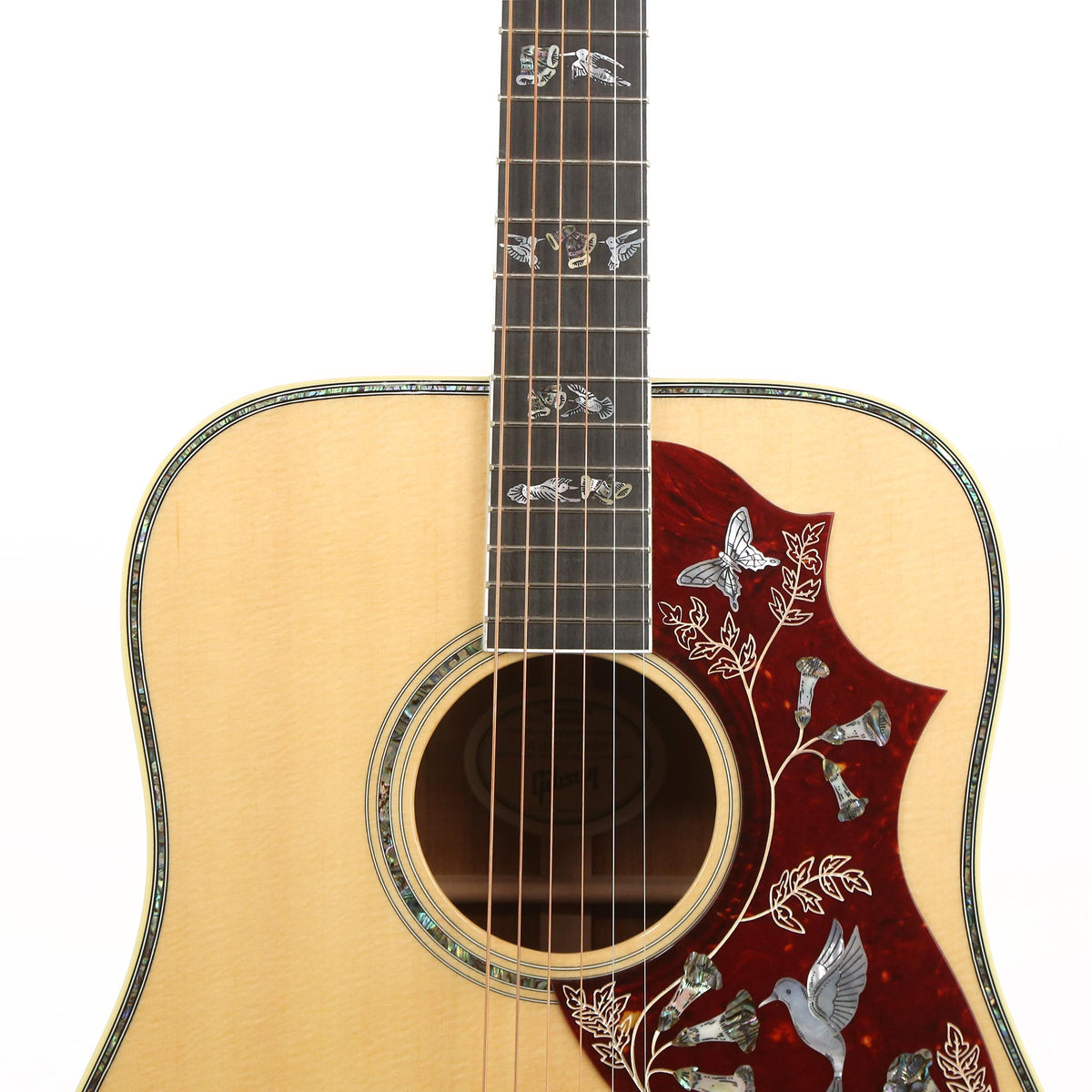 Gibson Hummingbird Custom Acoustic-Electric Antique Natural — 7