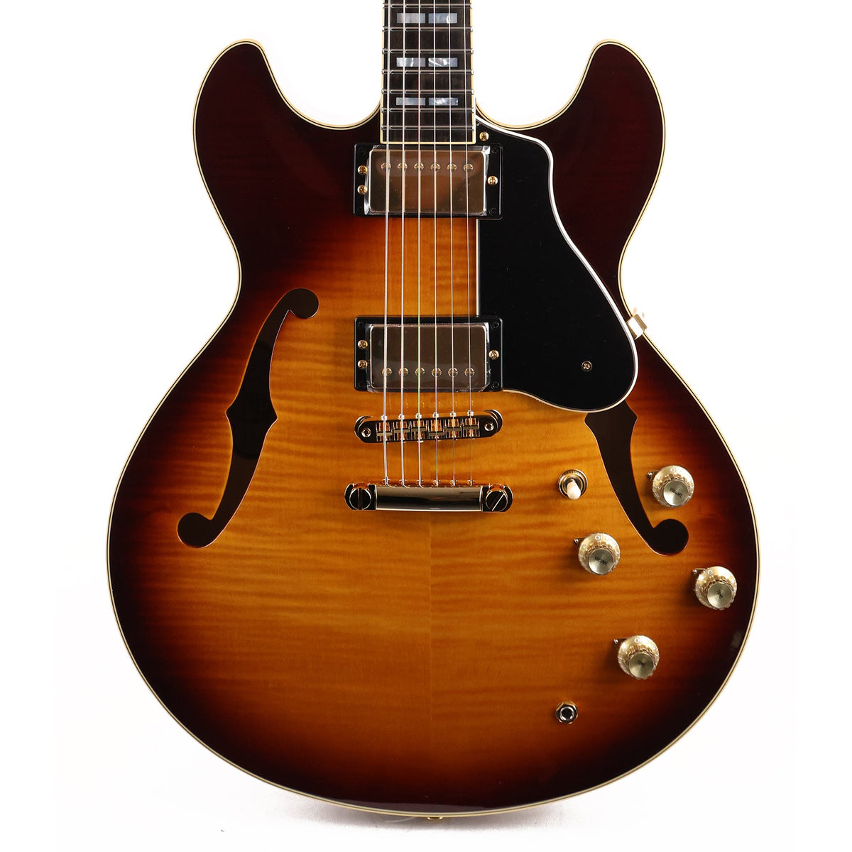 Yamaha SA2200 Semi-Hollow Violin Sunburst — 1