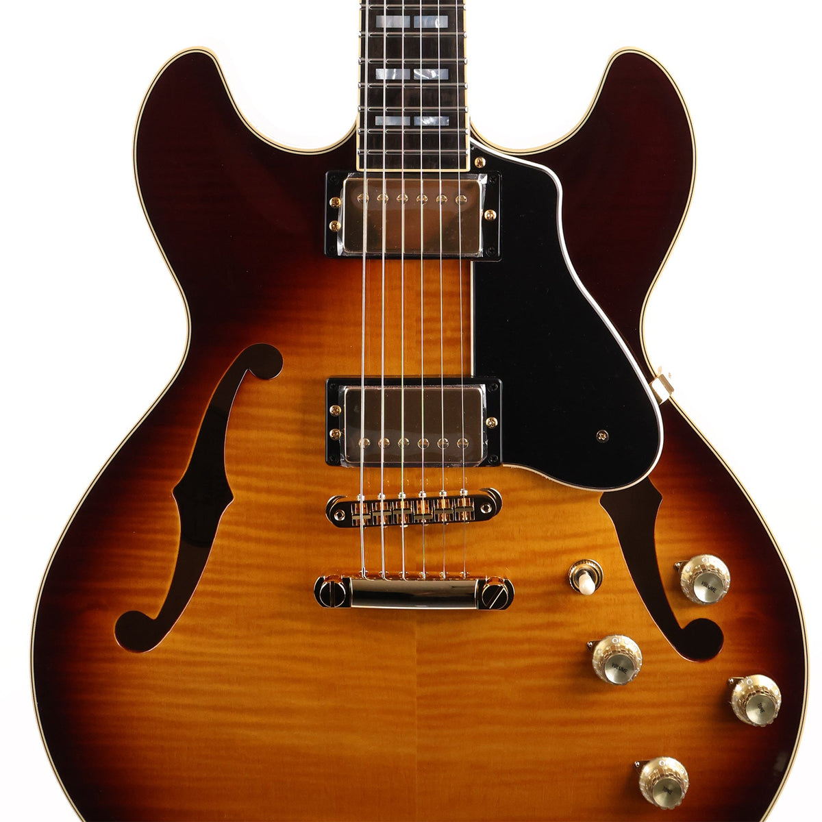 Yamaha SA2200 Semi-Hollow Violin Sunburst — 6