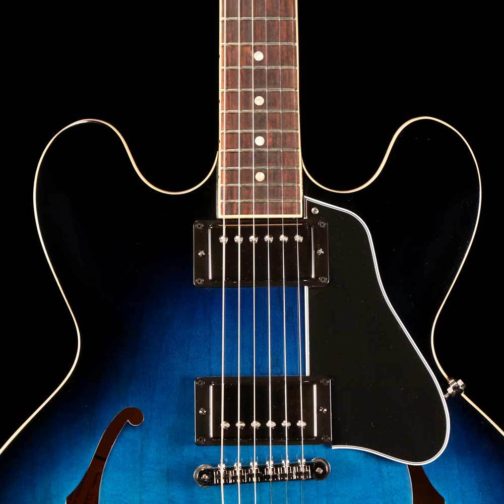 Gibson ES-335 Dot Blues Burst — 7