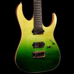Ibanez LHM1 Luke Hoskin Transparent Green Gradation | The Music Zoo