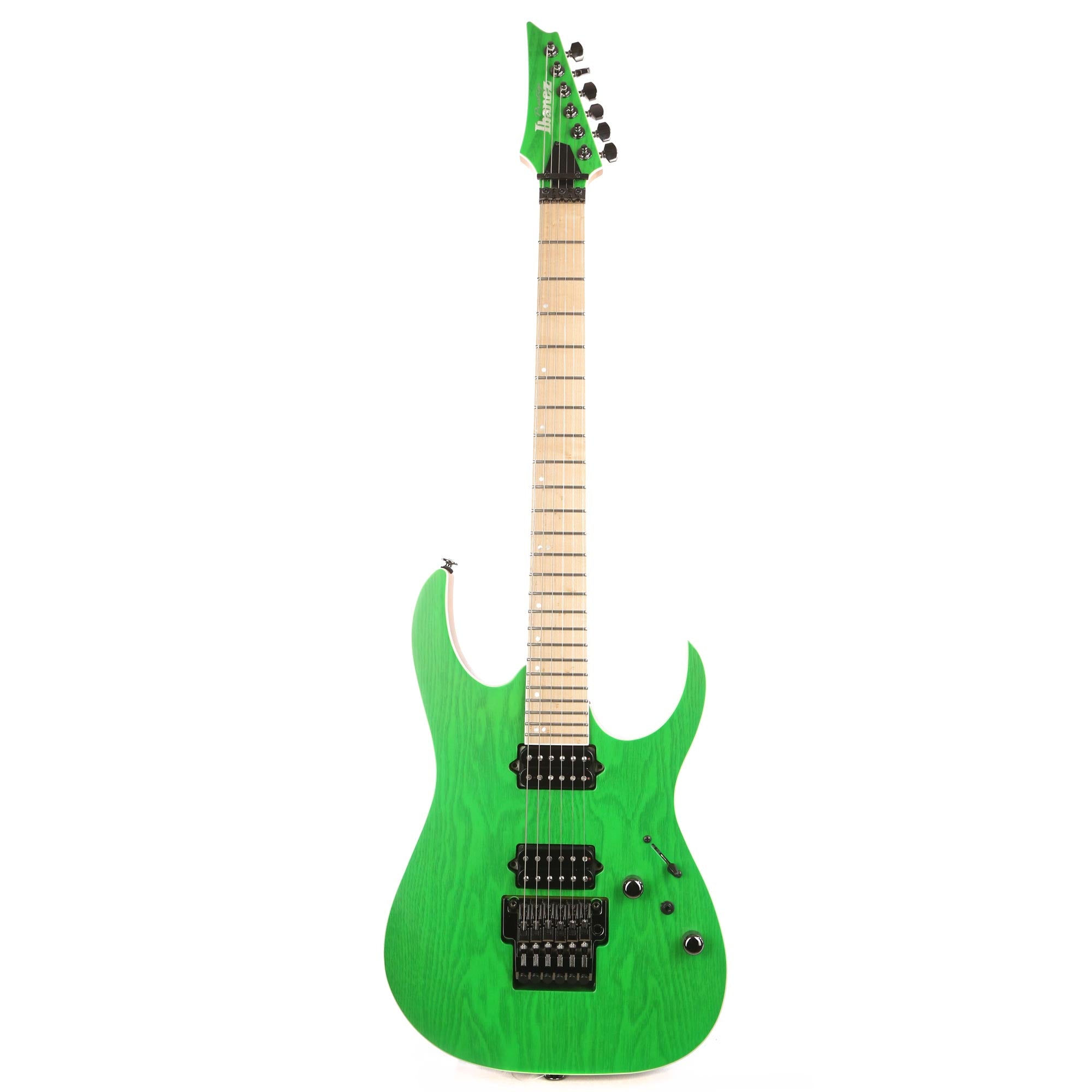 Ibanez RG Prestige Transparent Florescent Green | The Music Zoo