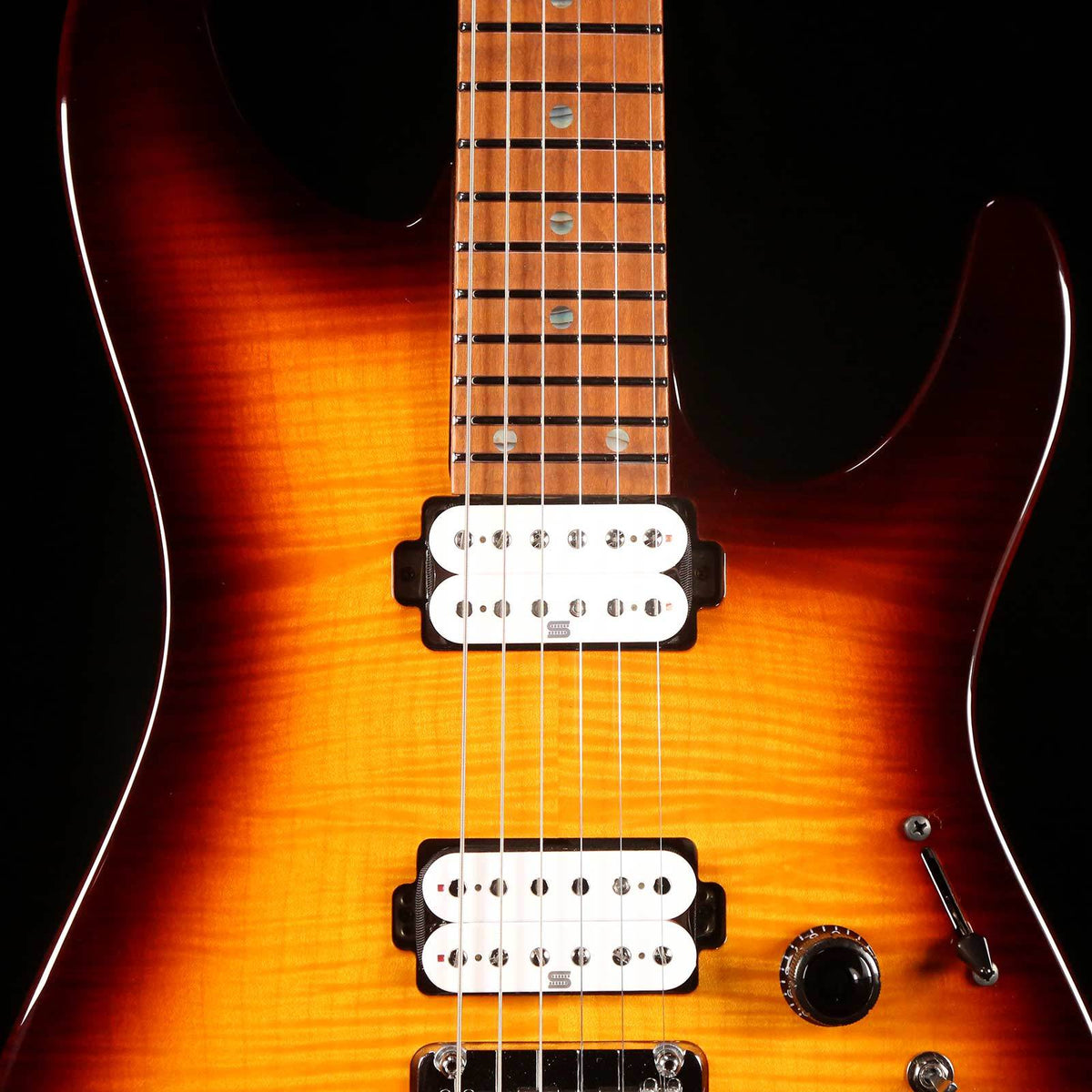 Ibanez AZ240 AZ Prestige Regal Brown Burst — 7