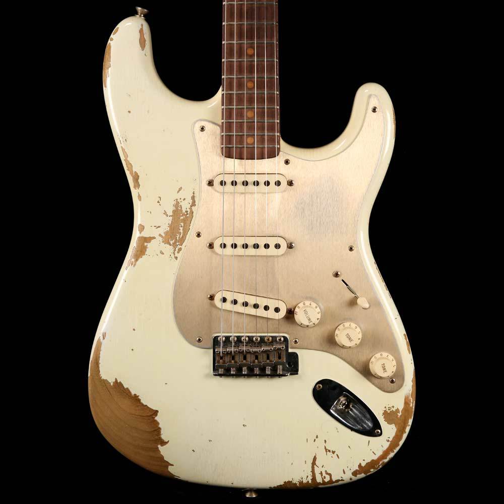 Fender Custom Shop '59 Stratocaster Aged Olympic White 2018 Limited Edition — 1