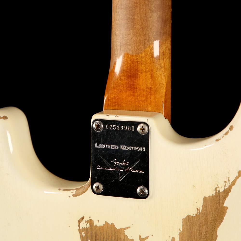 Fender Custom Shop '59 Stratocaster Aged Olympic White 2018 Limited Edition — 9