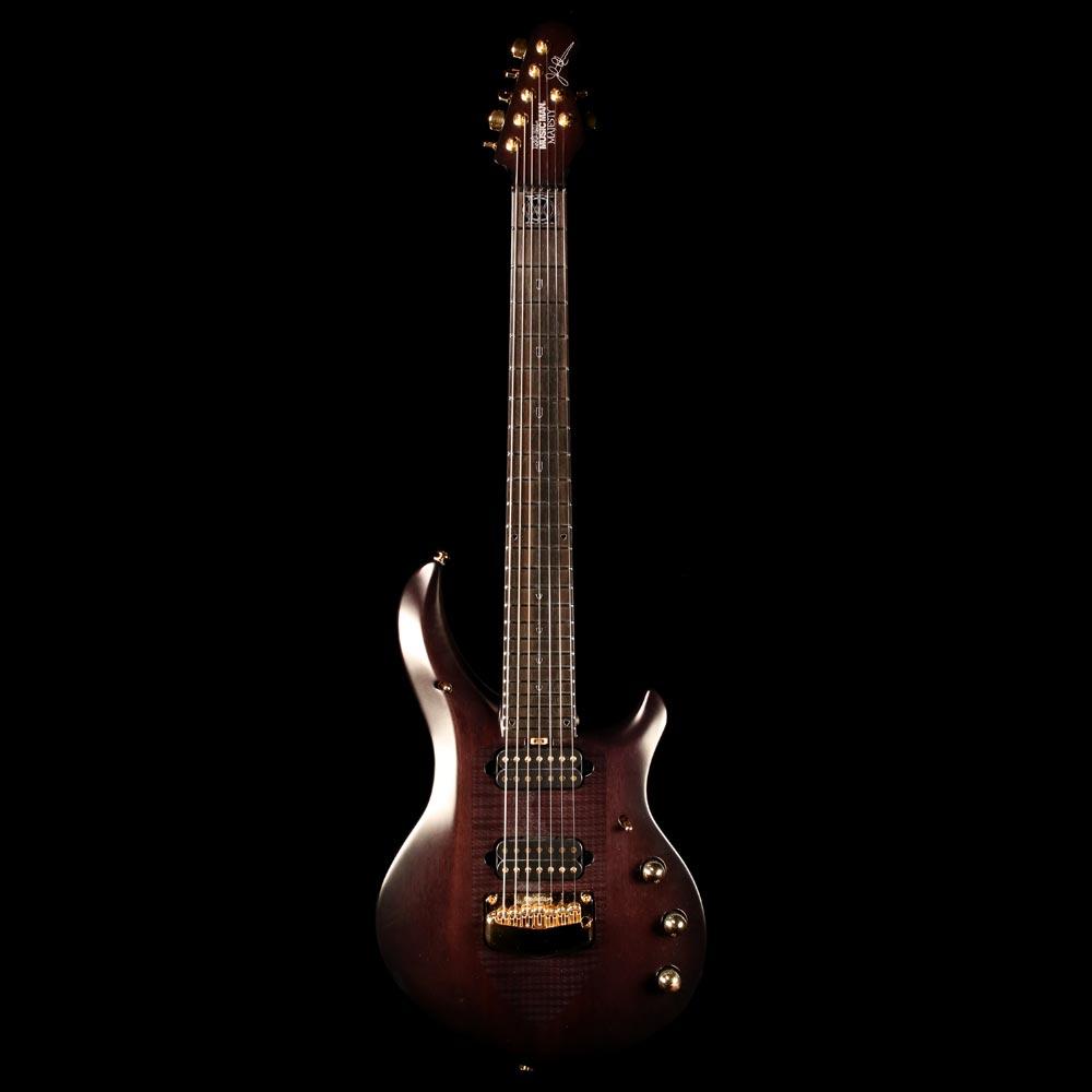 Ernie Ball Music Man John Petrucci Artisan Majesty 7 Nero Black — 2