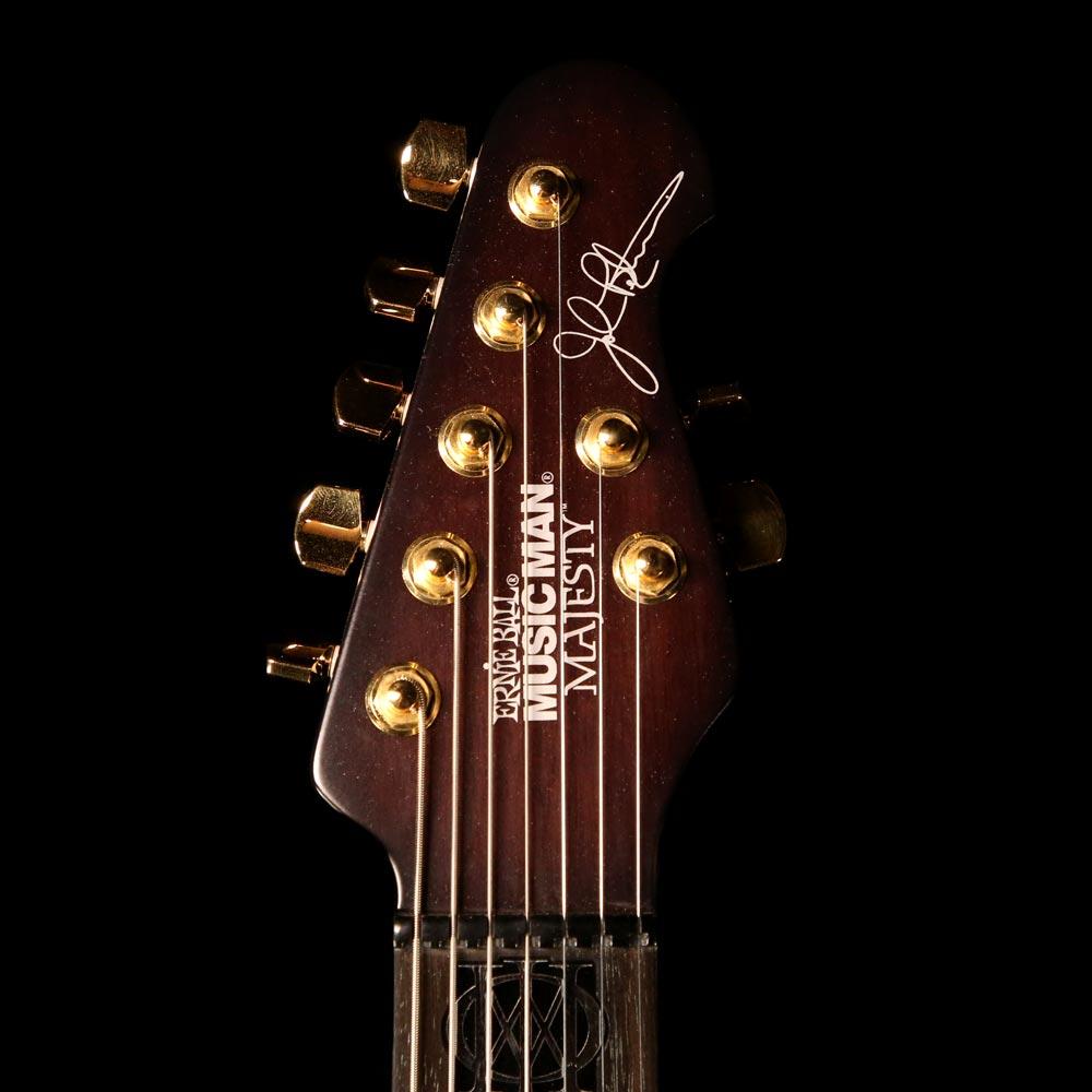 Ernie Ball Music Man John Petrucci Artisan Majesty 7 Nero Black — 4