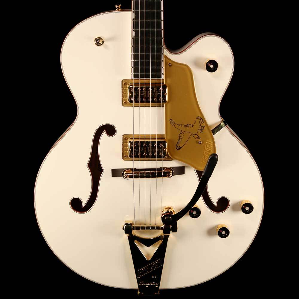 Gretsch G6136T Players Edition Falcon with String-Thru Bigsby White — 1