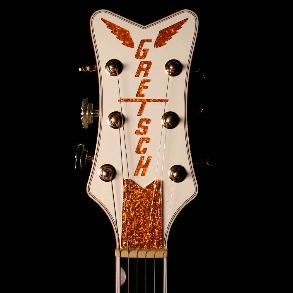 Gretsch G6136T Players Edition Falcon with String-Thru Bigsby White — 4