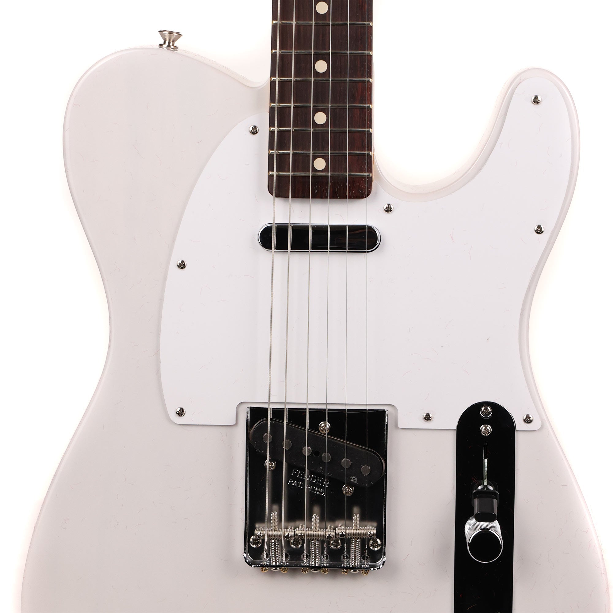 Fender Jimmy Page Mirror Telecaster White Blonde | The Music Zoo