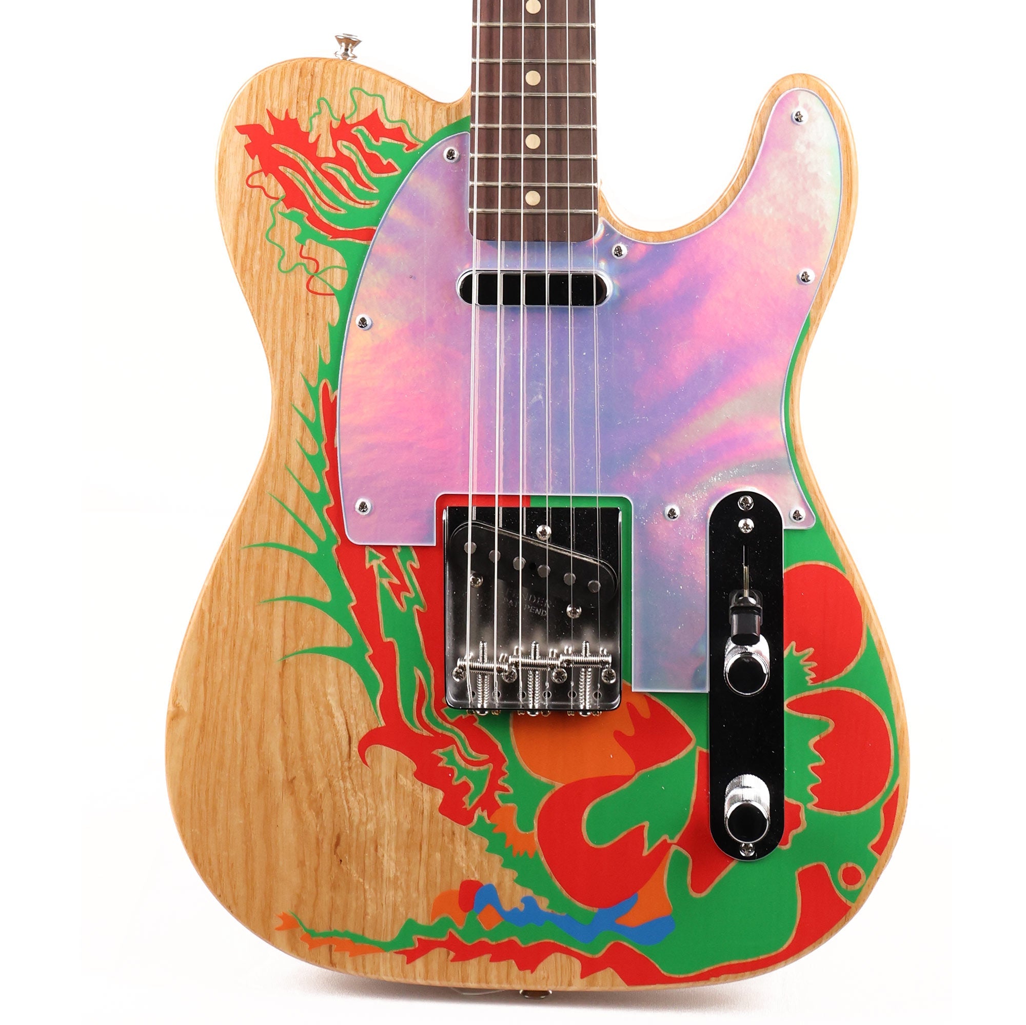 Fender Jimmy Page Telecaster Natural Graphic Finish | The Music Zoo