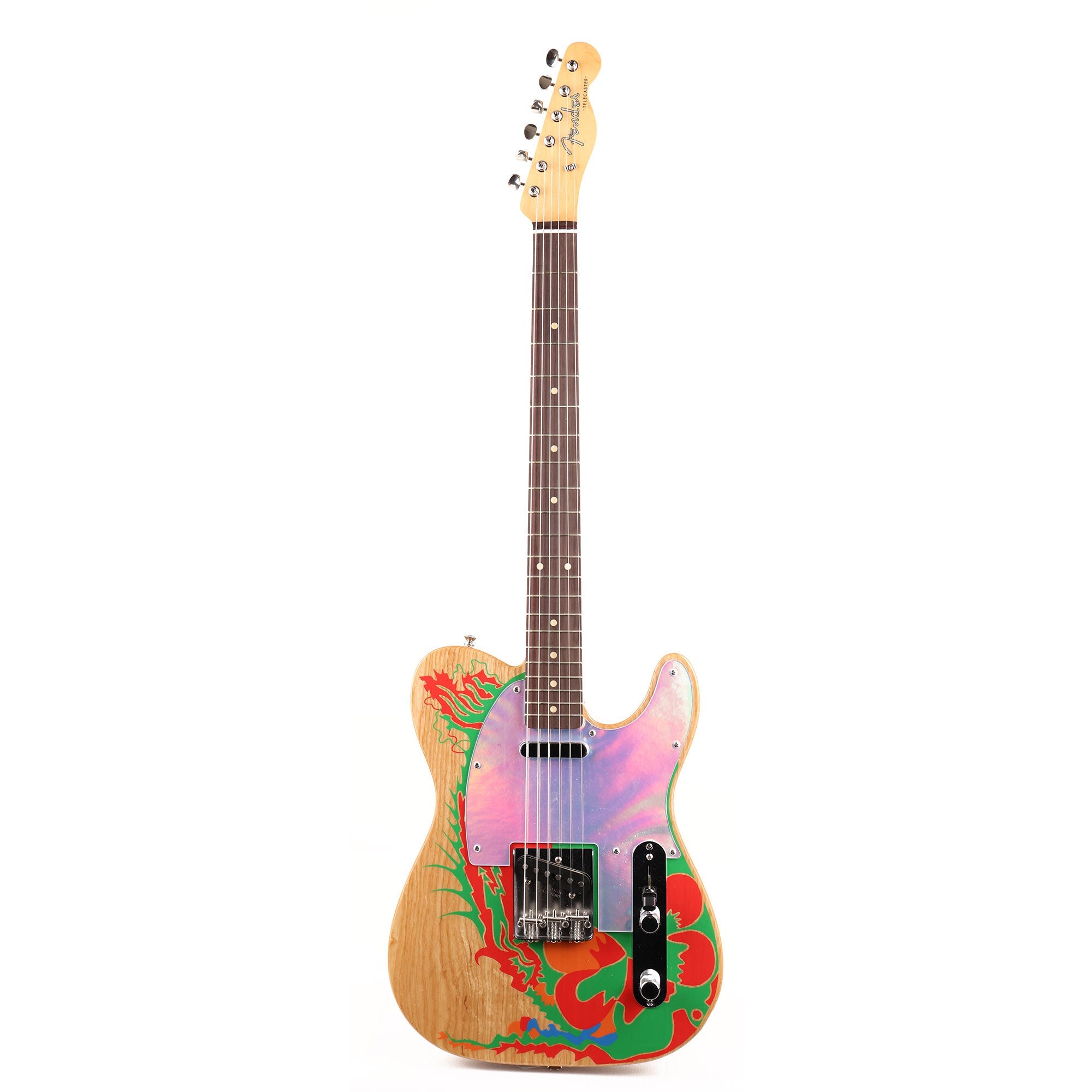 Fender Jimmy Page Telecaster Natural Graphic Finish | The Music Zoo