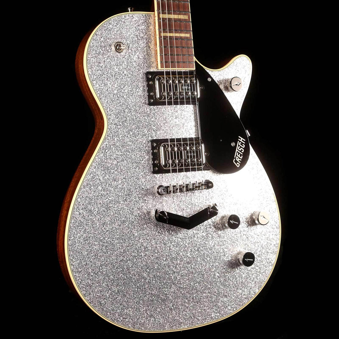 Gretsch G6229 Players Edition Jet BT with V-Stoptail Silver