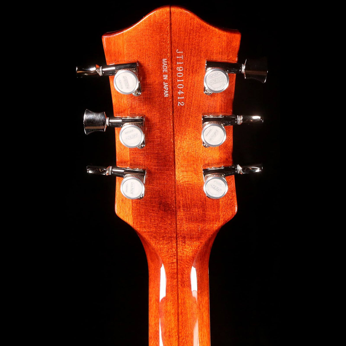 Gretsch G6659TFM Players Edition Broadkaster Jr. Center Block Single-Cut with String-Thru Bigsby Bourbon Stain — 5