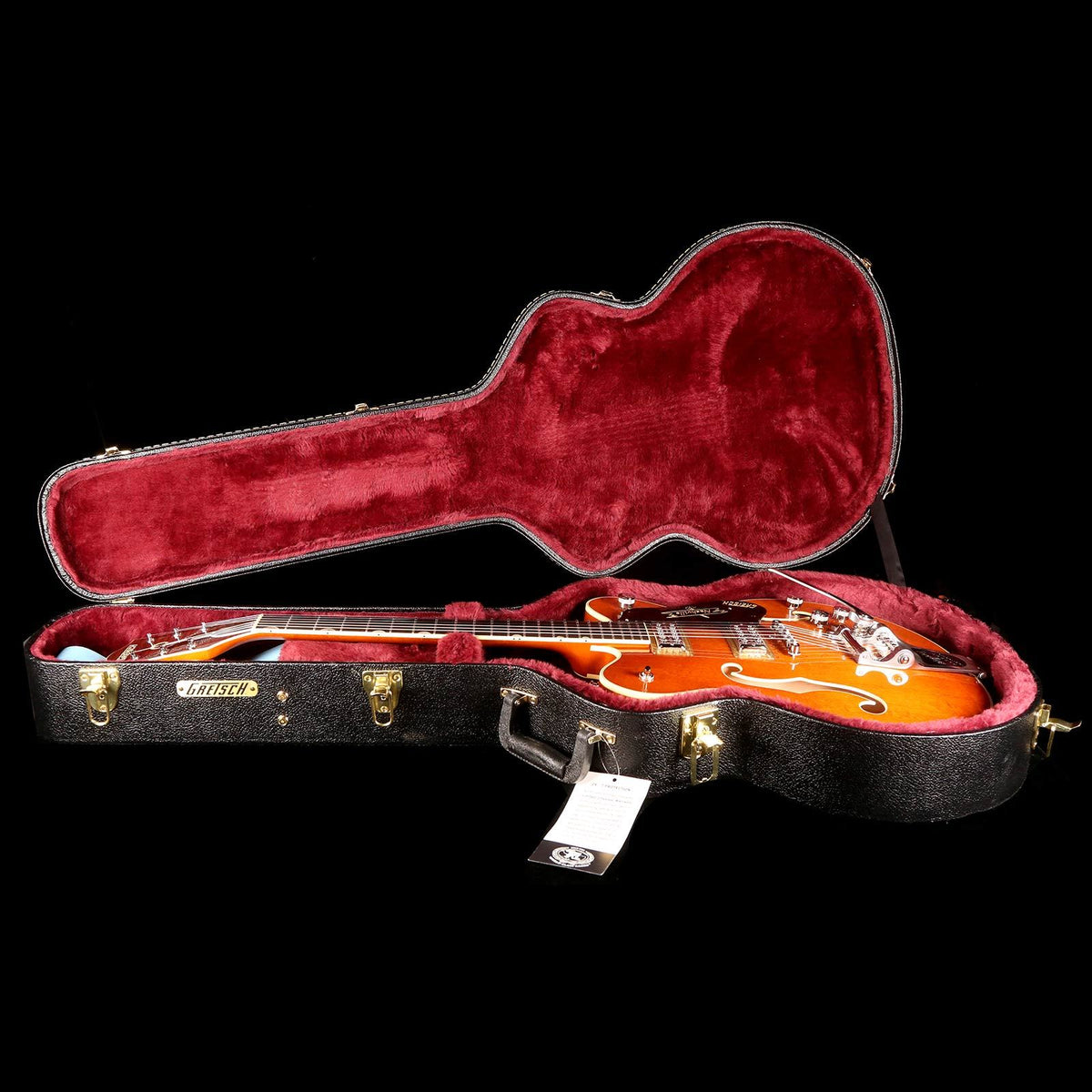 Gretsch G6620T Players Edition Nashville Center Block Double-Cut with String-Thru Bigsby Round-Up Orange — 8