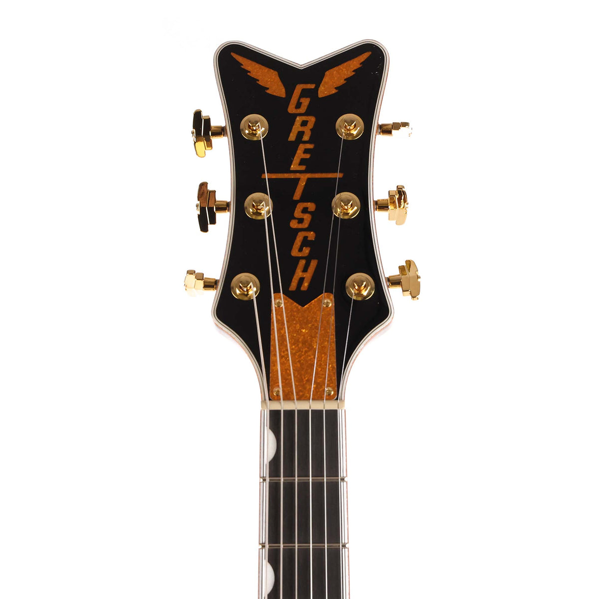 Gretsch G6636T Players Edition Falcon Center Block Double-Cut with String-Thru Bigsby Black — 4
