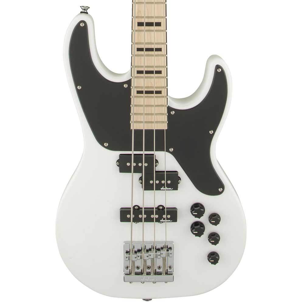 Jackson X Series Concert Bass CBXNTM IV Snow White | The Music Zoo