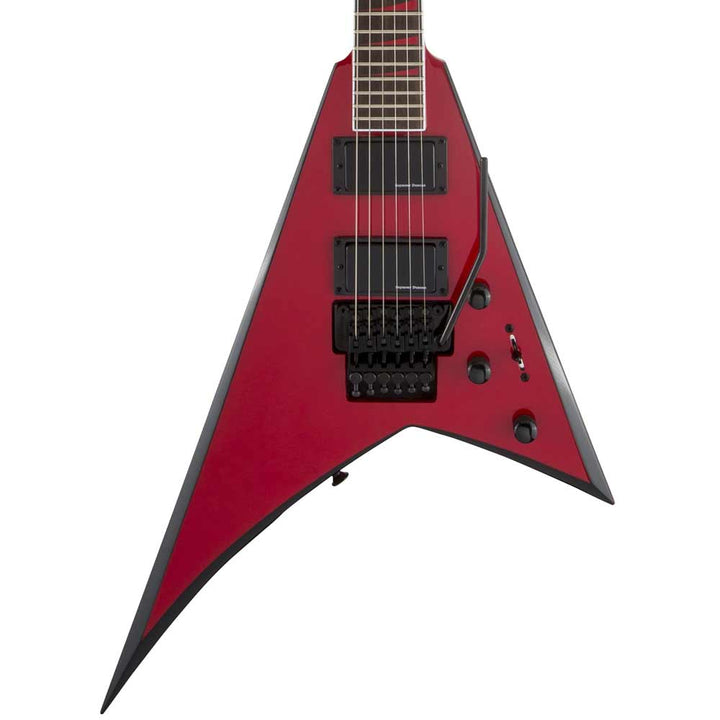 Jackson X Series Rhoads RRX24 Red with Black Bevels Used