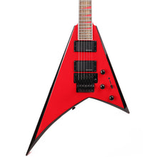 Jackson X Series Rhoads RRX24 Red with Black Bevels