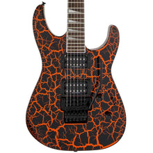 Jackson X Series Soloist SLX Crackle Orange Crackle