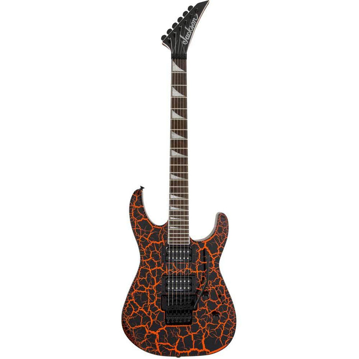 Jackson X Series Soloist SLX Crackle Orange Crackle