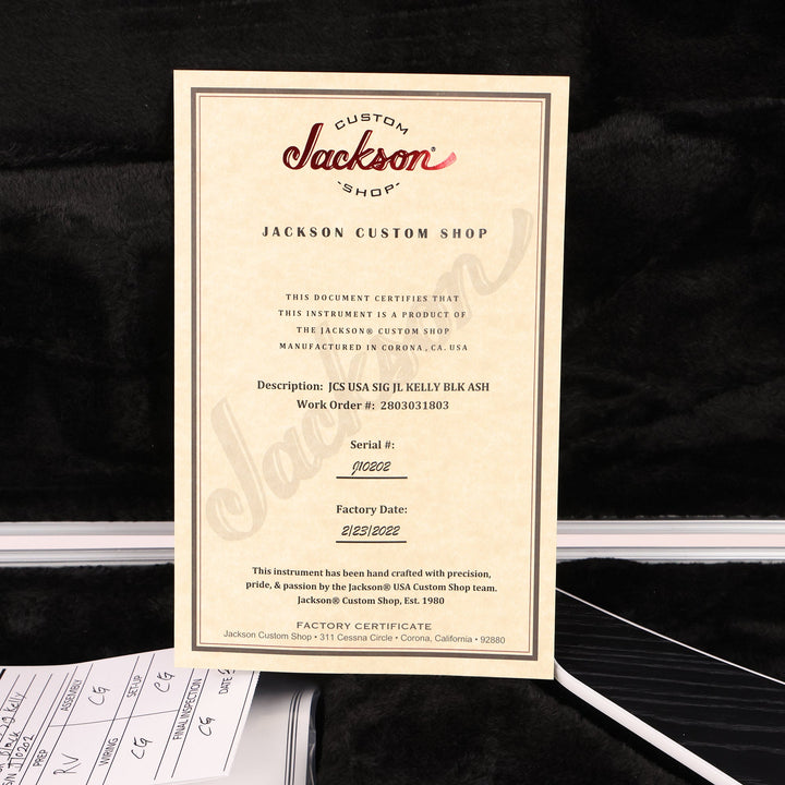Jackson USA Jeff Loomis Signature Kelly Black