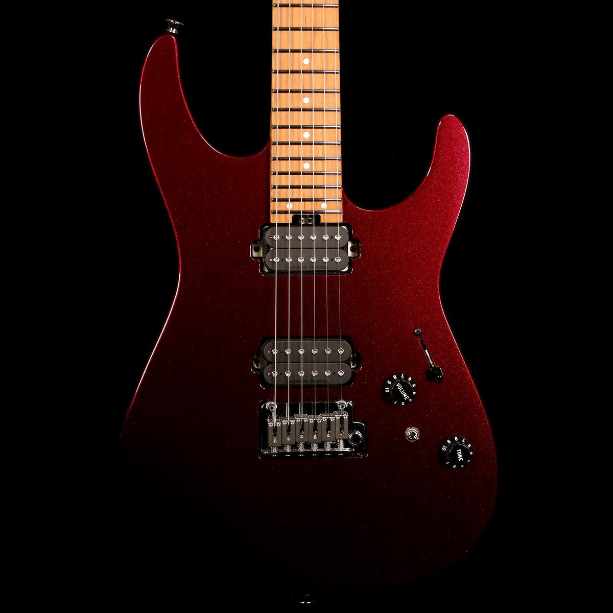 Charvel USA Select DK24 HH 2PT CM Oxblood — 1