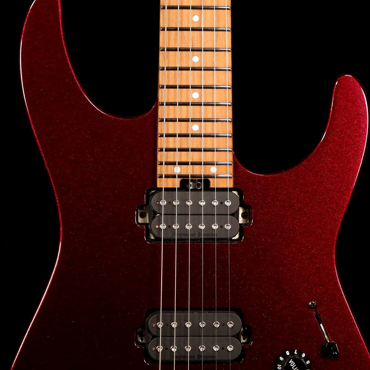 Charvel USA Select DK24 HH 2PT CM Oxblood — 6
