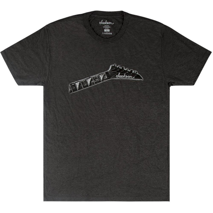 Jackson Headstock T-Shirt Gray