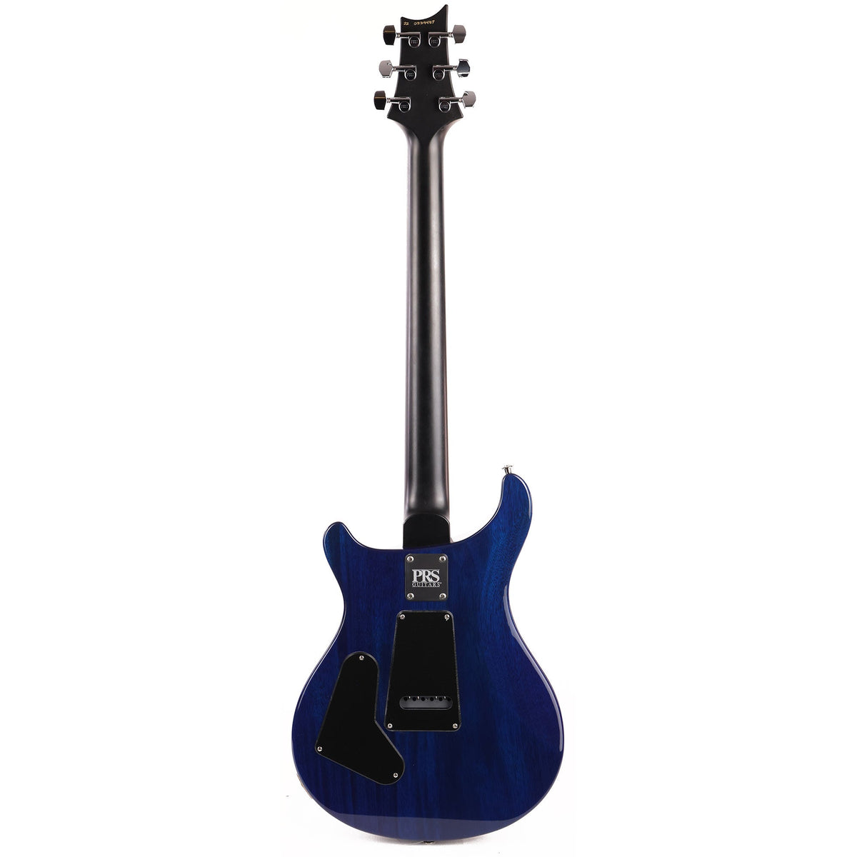 PRS CE24 Eriza Verde with Black Burst and Blue Binding — 3