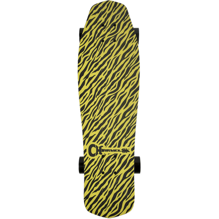 Charvel Yellow Bengal Skateboard by Aluminati Skateboards
