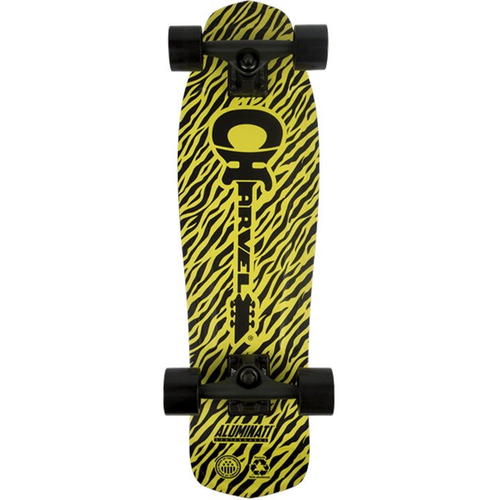 Charvel Yellow Bengal Skateboard by Aluminati Skateboards