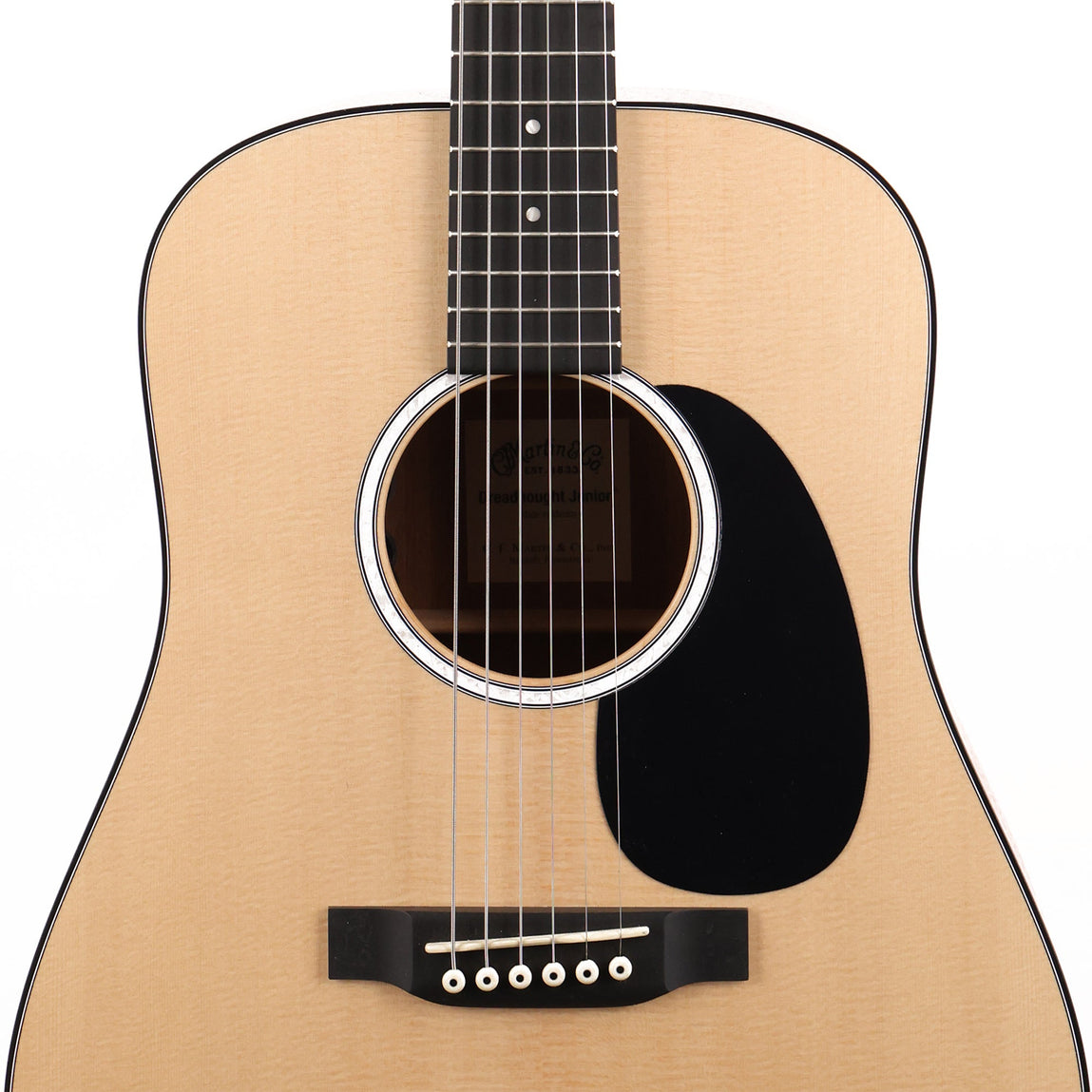 Martin DJR-10E Sitka Spruce Acoustic Natural 2024 | The Music Zoo