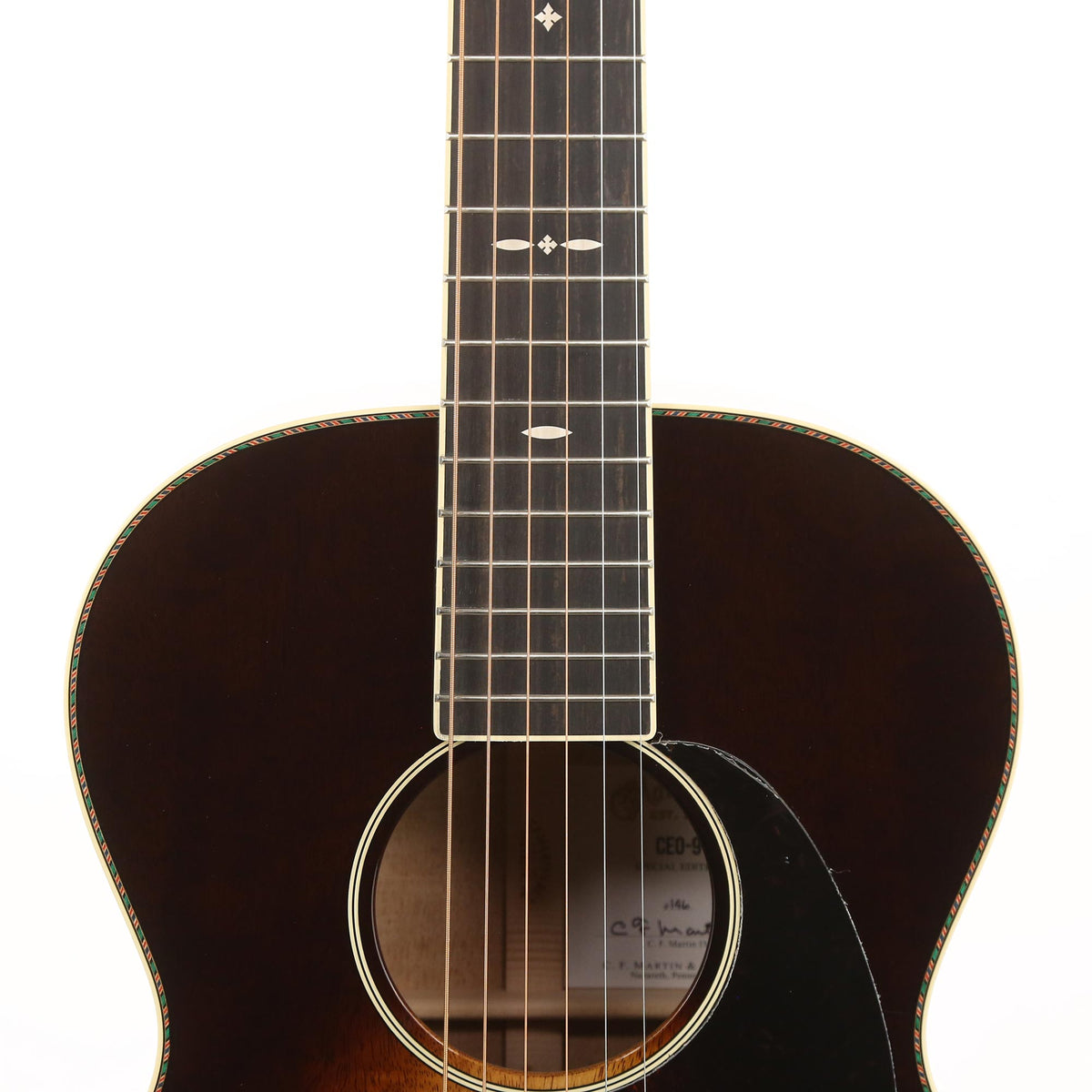 Martin CEO-9 Acoustic Mango Sunset Burst — 6