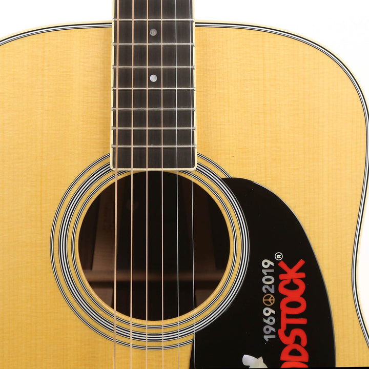 Martin D-35 Woodstock 50th Anniversary Dreadnought Natural