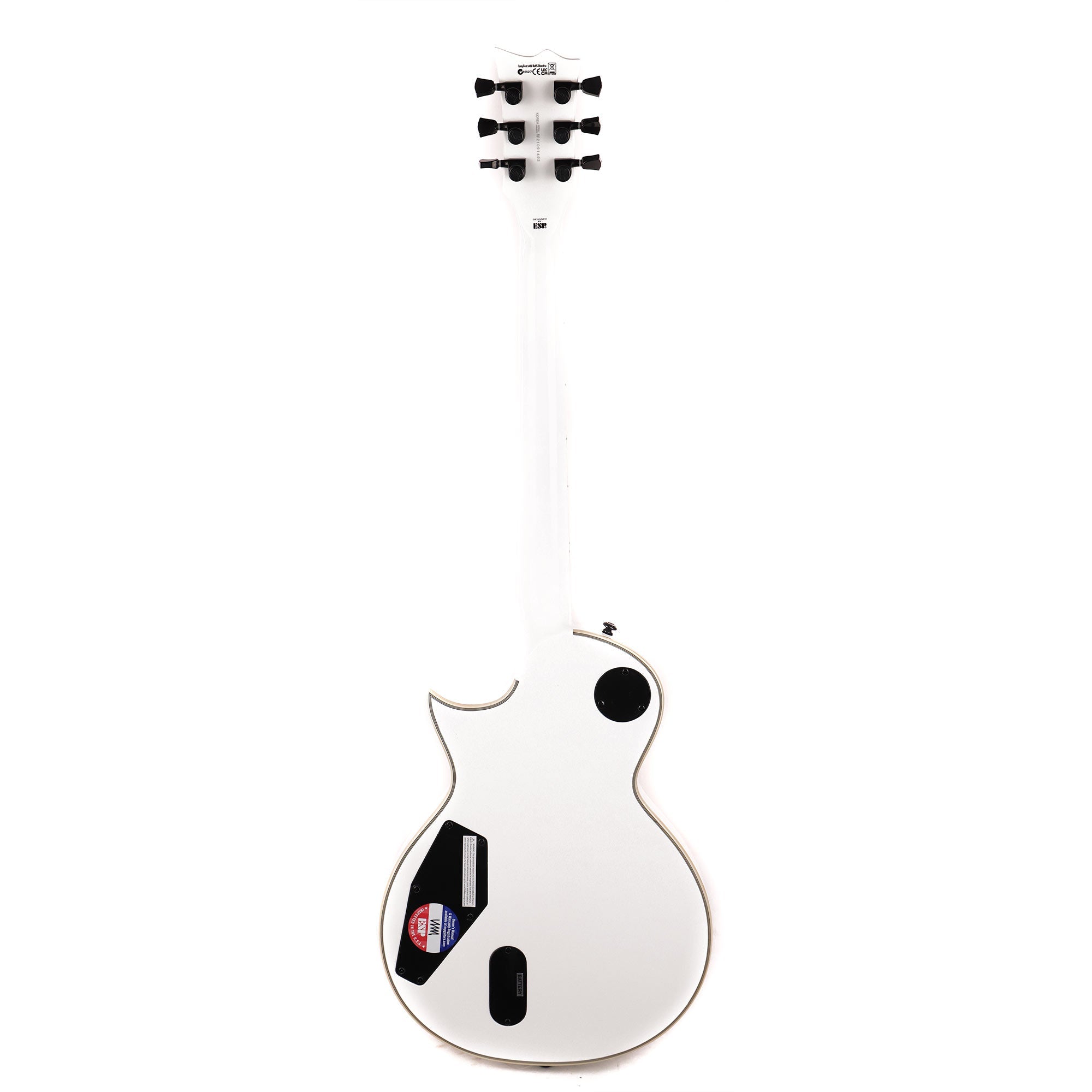 ESP LTD EC-1000T/CTM Snow White | The Music Zoo