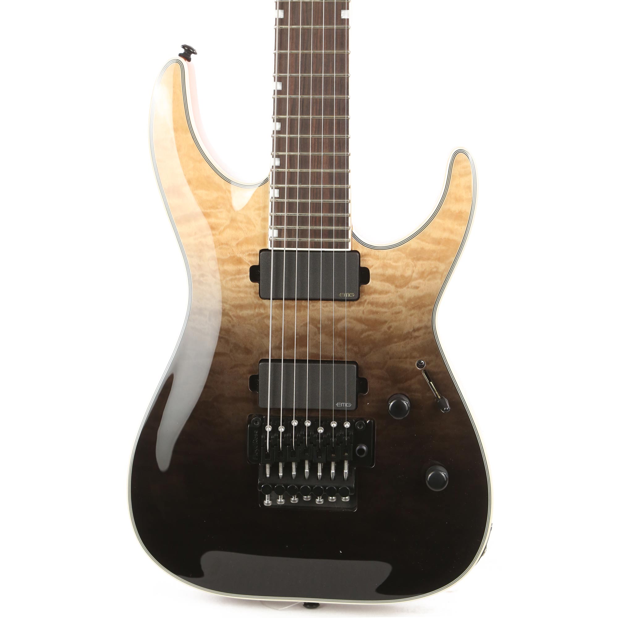 ESP LTD MH-1007 7-String Black Fade | The Music Zoo