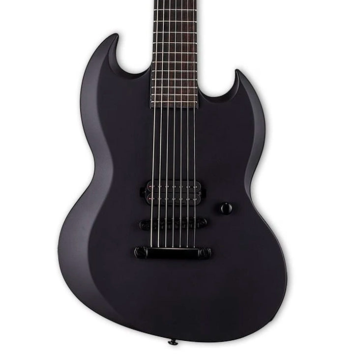 ESP LTD Viper-7 Baritone 7-String Black Metal Used