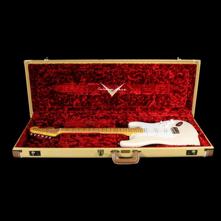 Fender Custom Shop Eric Clapton Stratocaster Masterbuilt Todd Krause Relic Aged White Blonde 2018