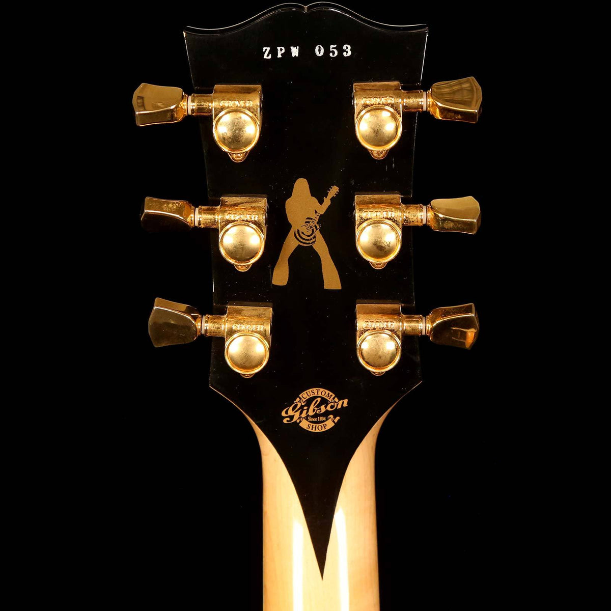 Gibson Custom Zakk Wylde Bullseye Camo Les Paul Custom — 5