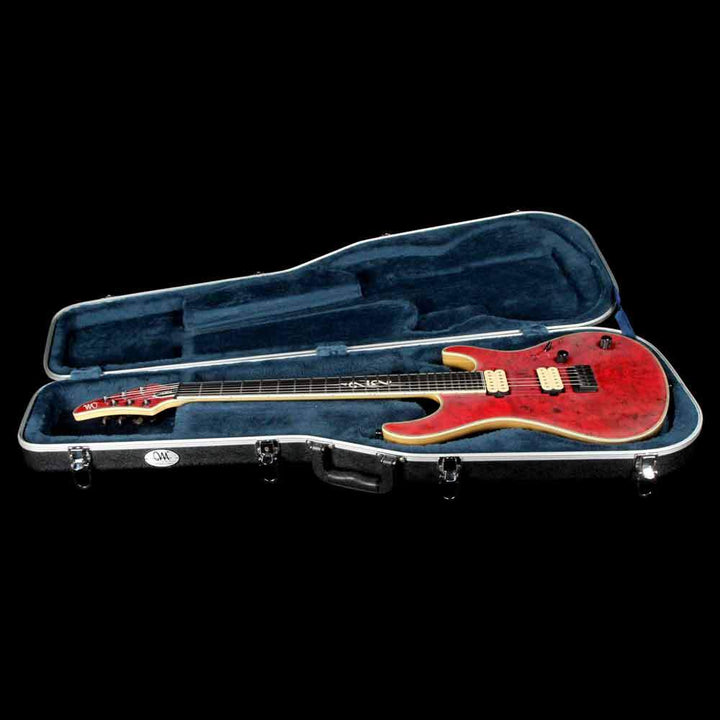 Mayones Regius 25th Anniversary Burl Top Transparent Red