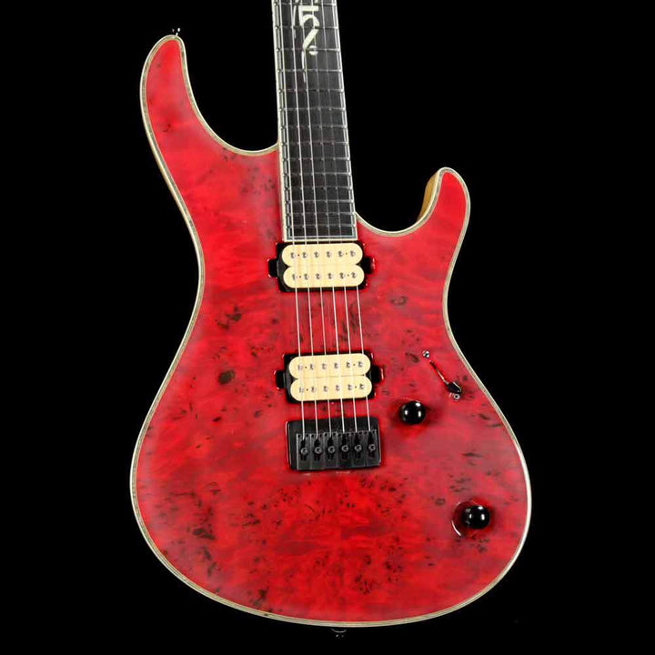 Mayones Regius 25th Anniversary Burl Top Transparent Red