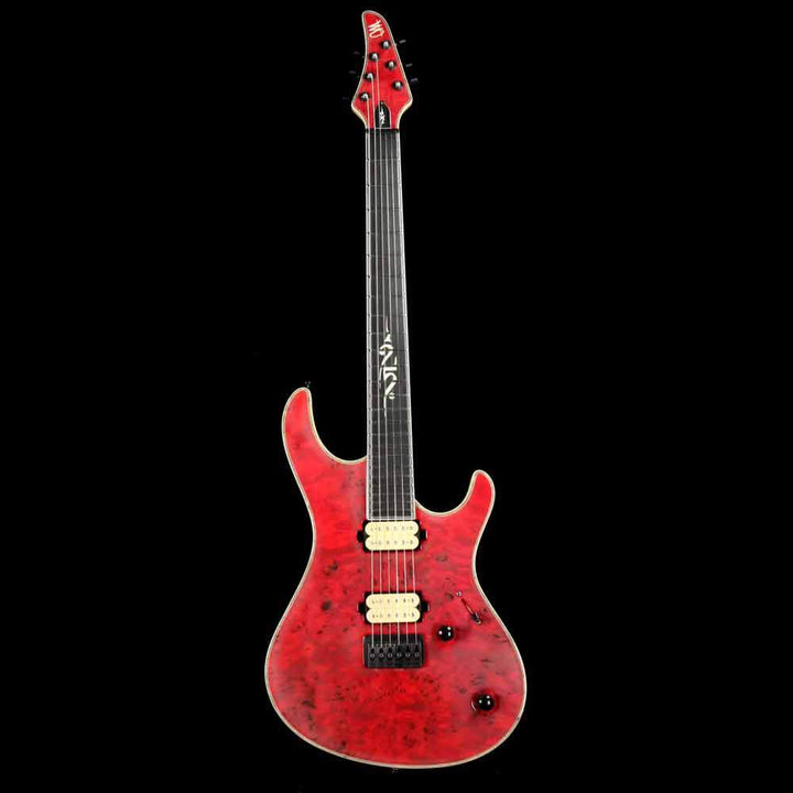 Mayones Regius 25th Anniversary Burl Top Transparent Red