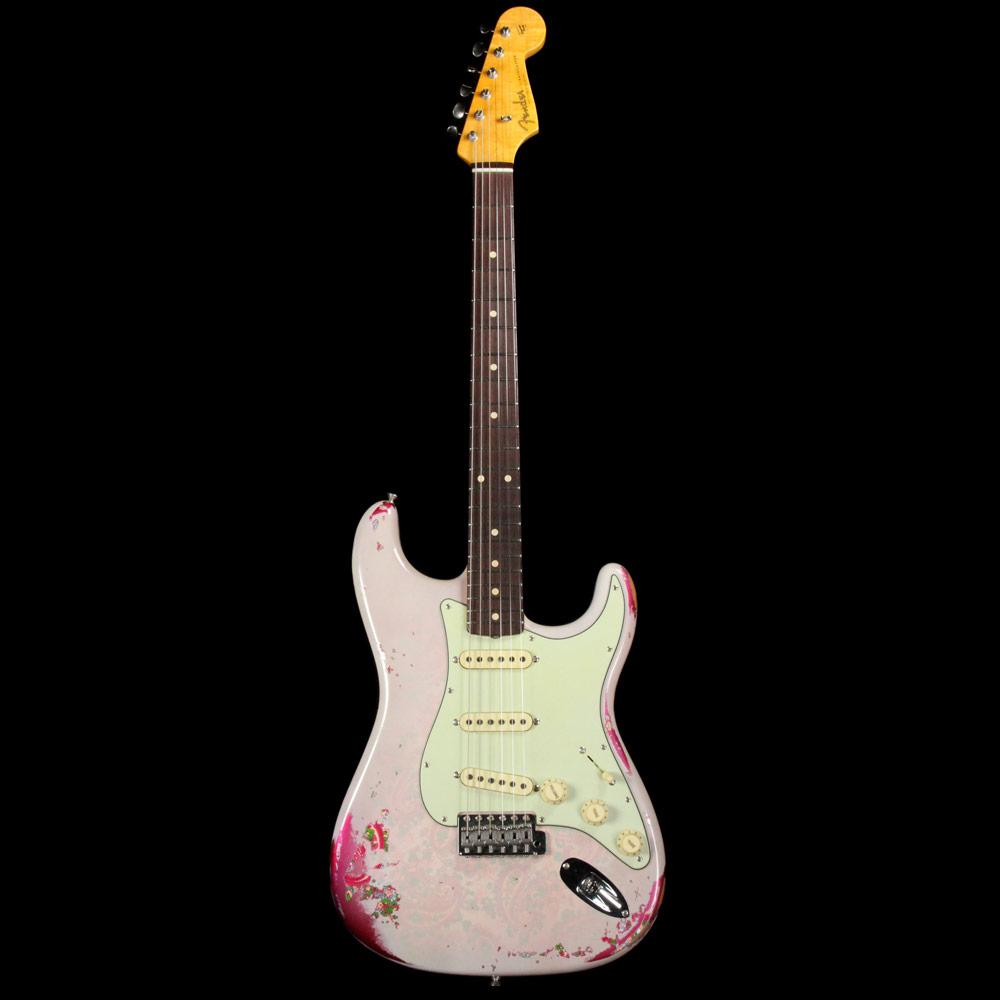 Fender Custom Wildwood 10 '61 Stratocaster Aged White Blonde over Pink Paisley 2016 — 2